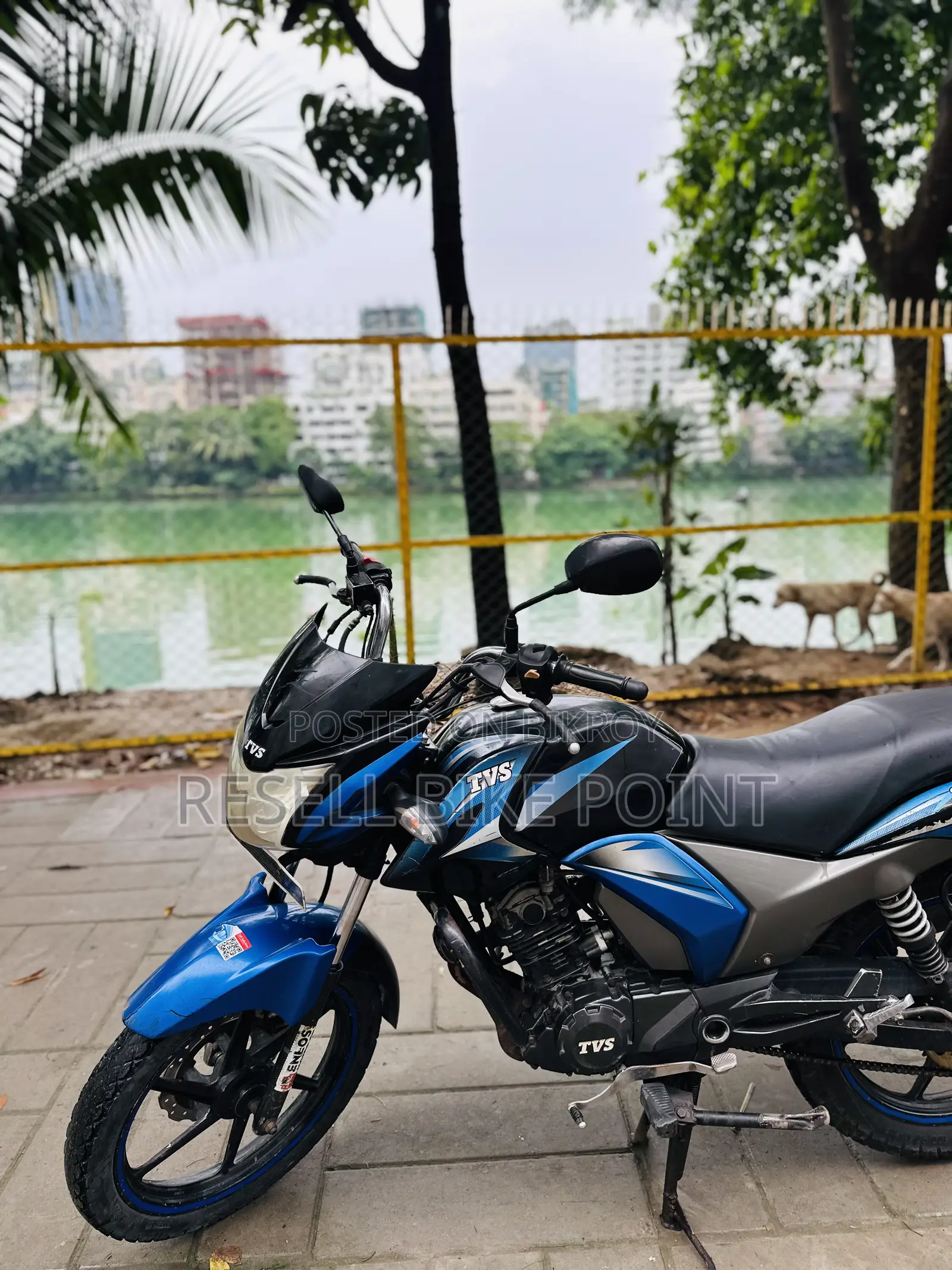 TVS Stryker 125 2018 Blue