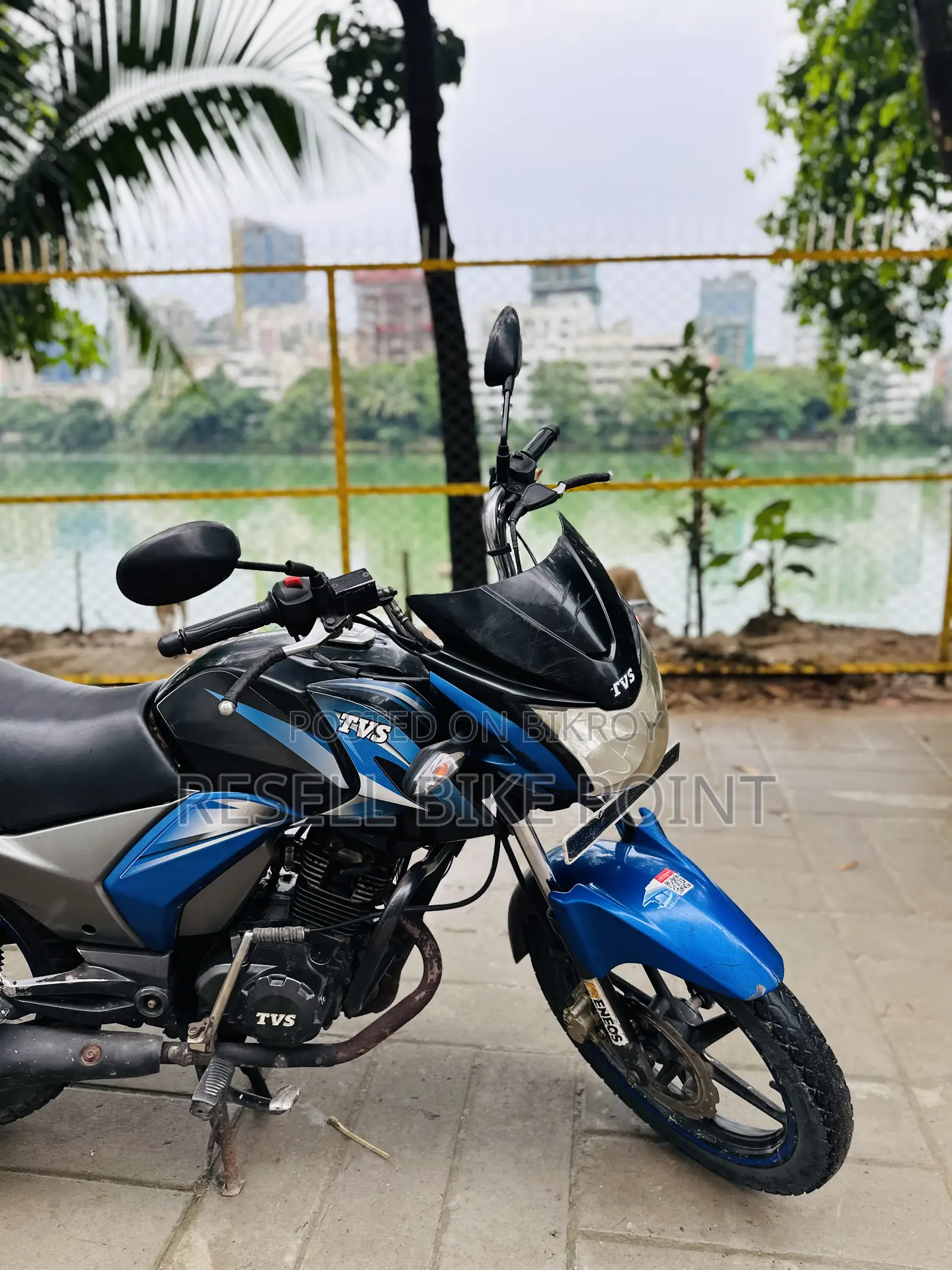 TVS Stryker 125 2018 Blue