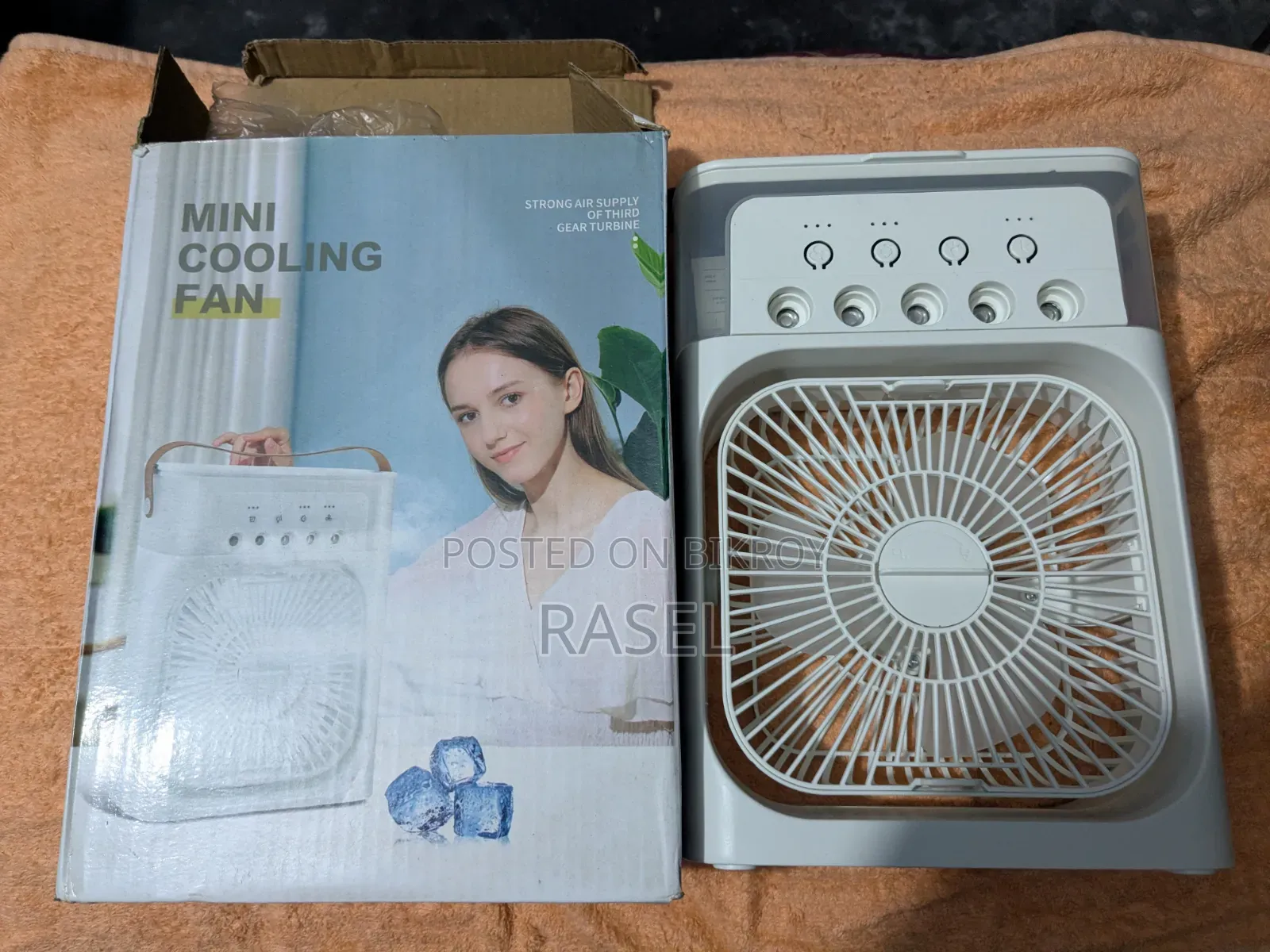 Portable Air Conditioner Cooling Fan Mini Portable Fan