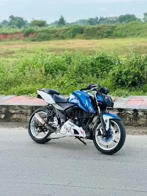 TVS Apache 160 4V 2018 Blue