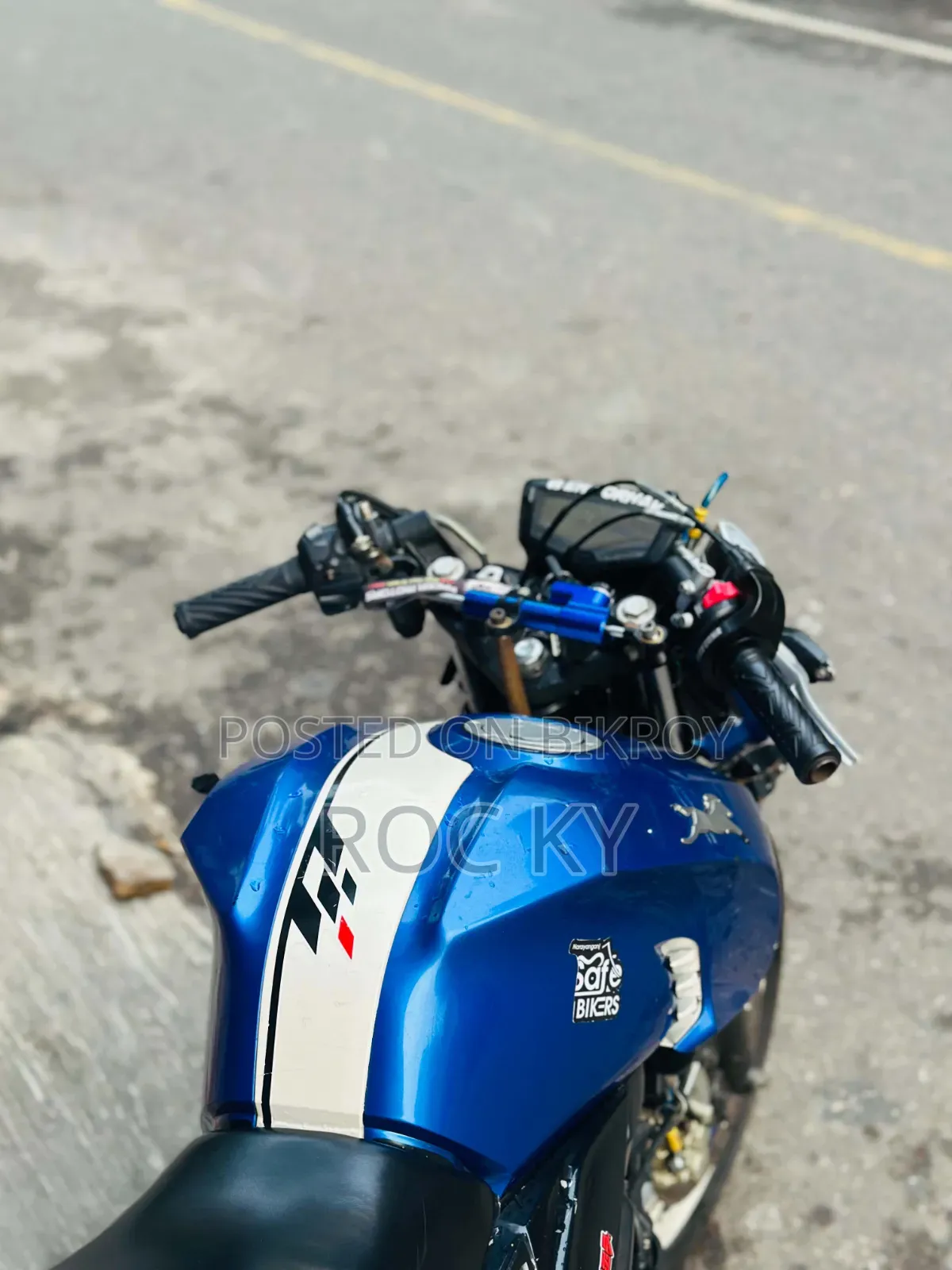 TVS Apache 160 4V 2018 Blue