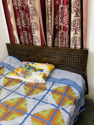 খাট বিক্রি করা হবে ৫/৭ শুধু খাট। মালয়েশিয়ান প্রসেস