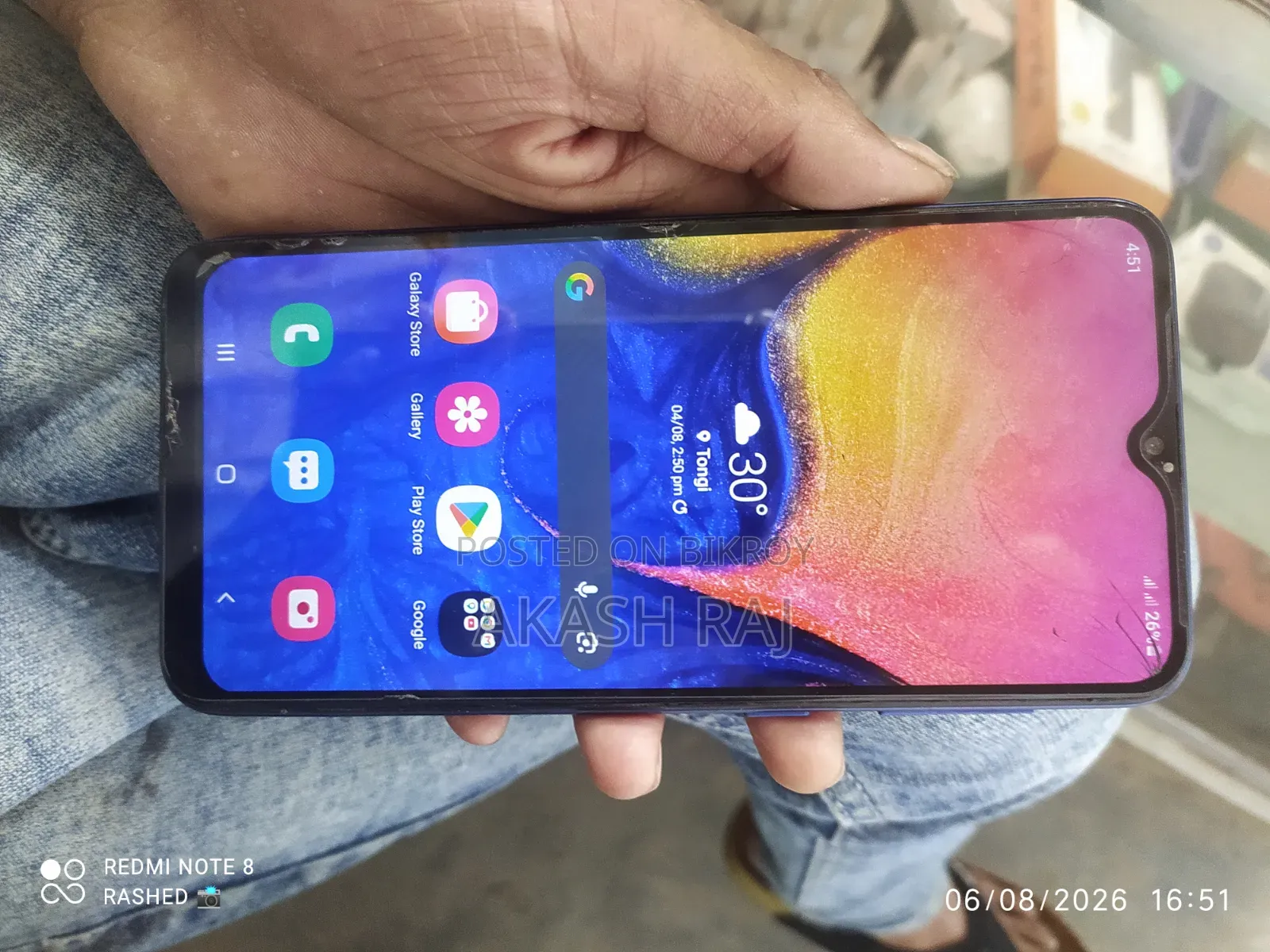 Samsung A10 32 GB Blue