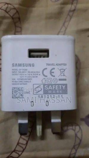 100 Percent Original 15w Samsung Adaptive Fast Charger Only