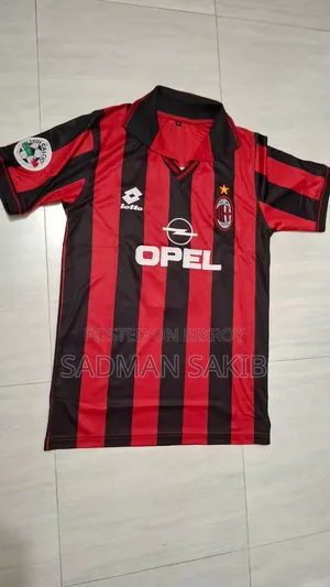 AC Milan 1996 Maldini Jersey