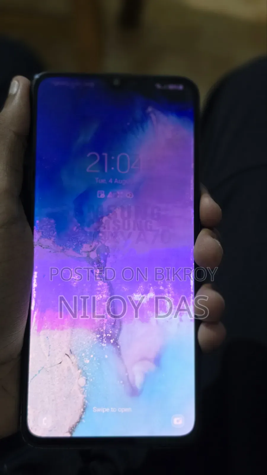 Samsung Galaxy A70 128 GB Black