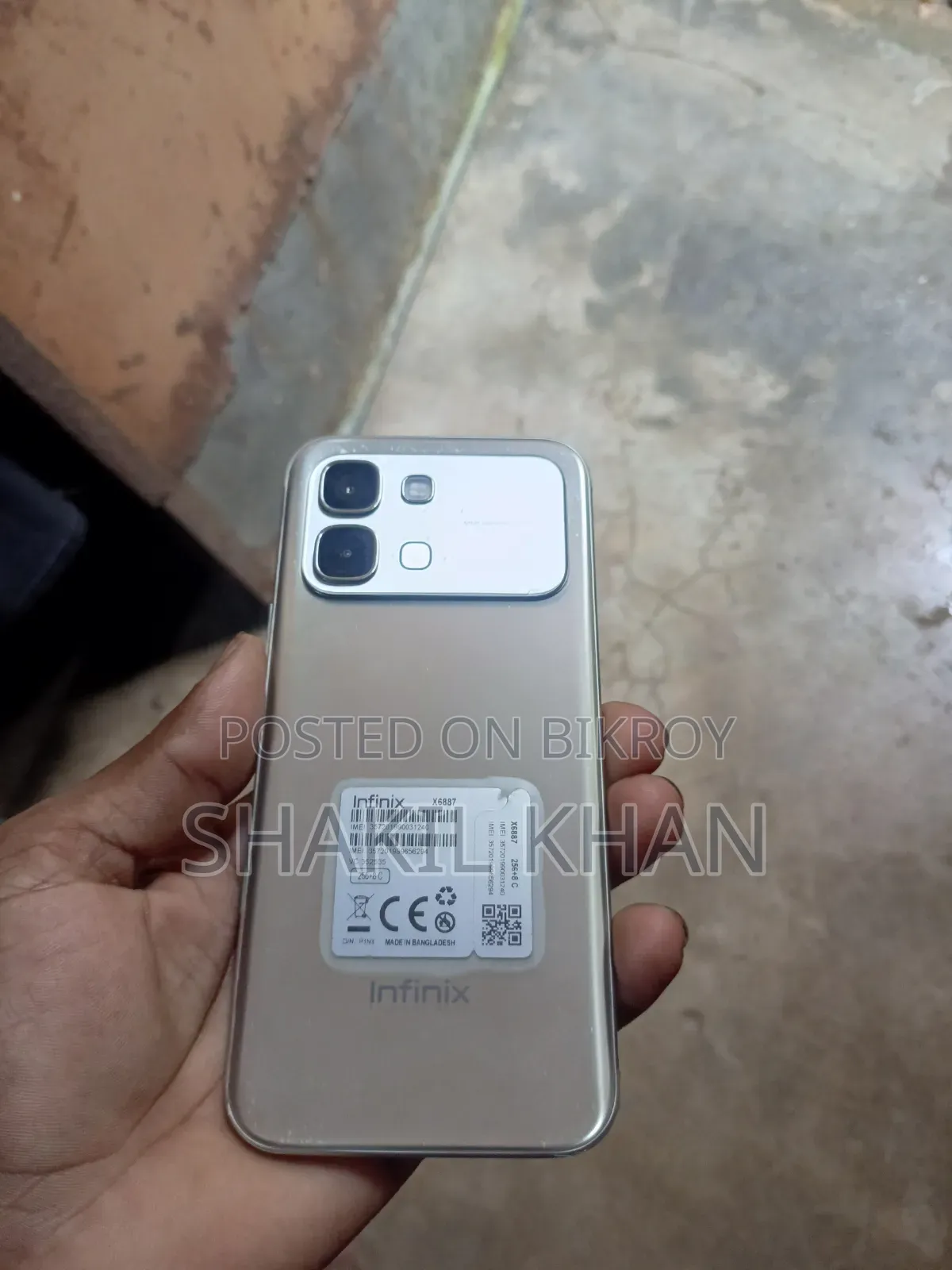 Infinix Note Edge 256 GB Gray
