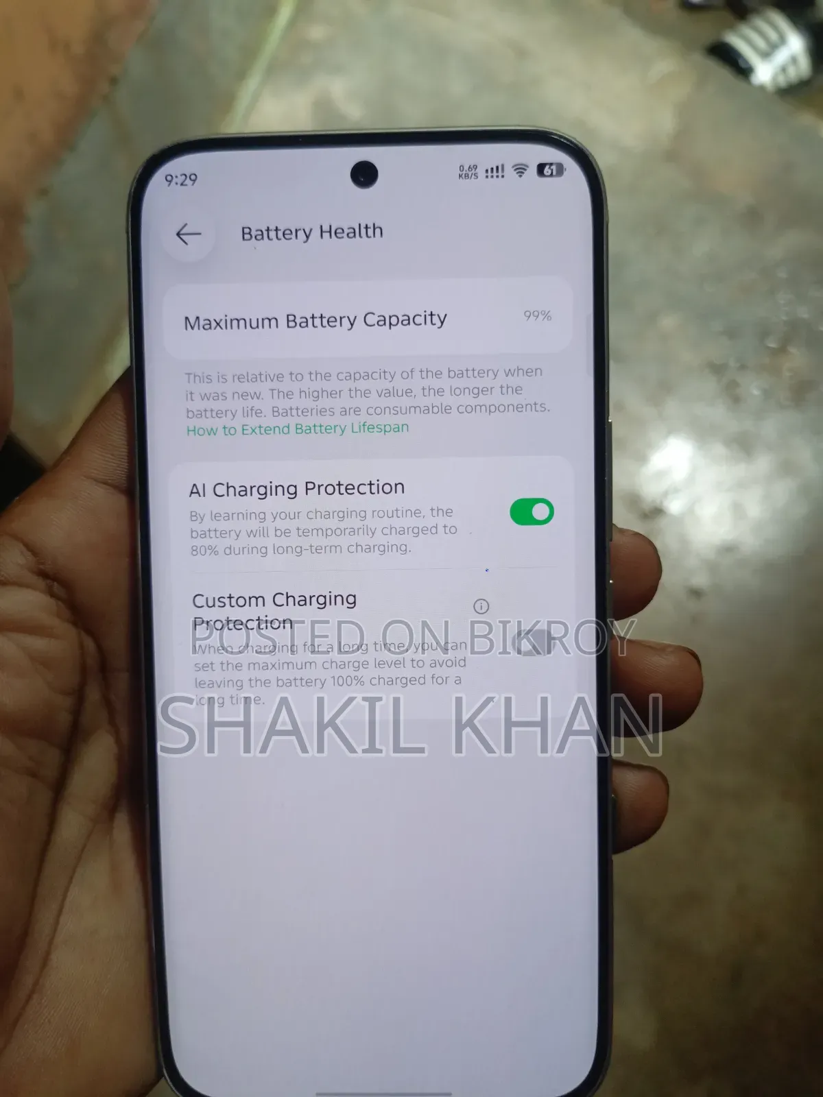 Infinix Note Edge 256 GB Gray
