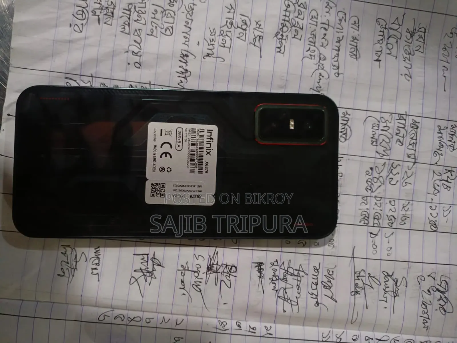 Infinix GT 30 5G 256 GB Blue