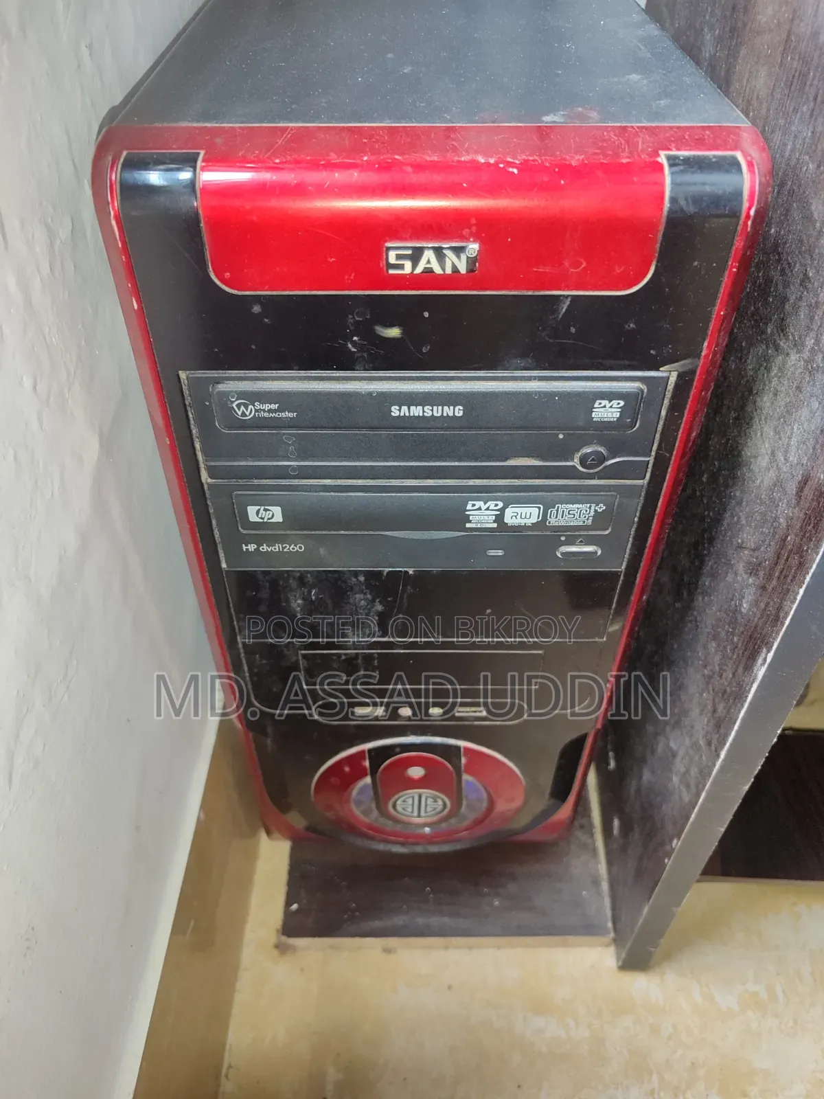 ডেস্কটপ কম্পিউটার স্যামসাং ৪জিবি ইন্টেল কোর ২ কোয়াড এইচডিডি ৫১২জিবি