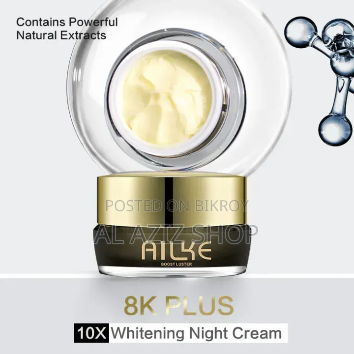 AIKE Plus 10X Whitening Night Cream | 8K Plus Night Cream