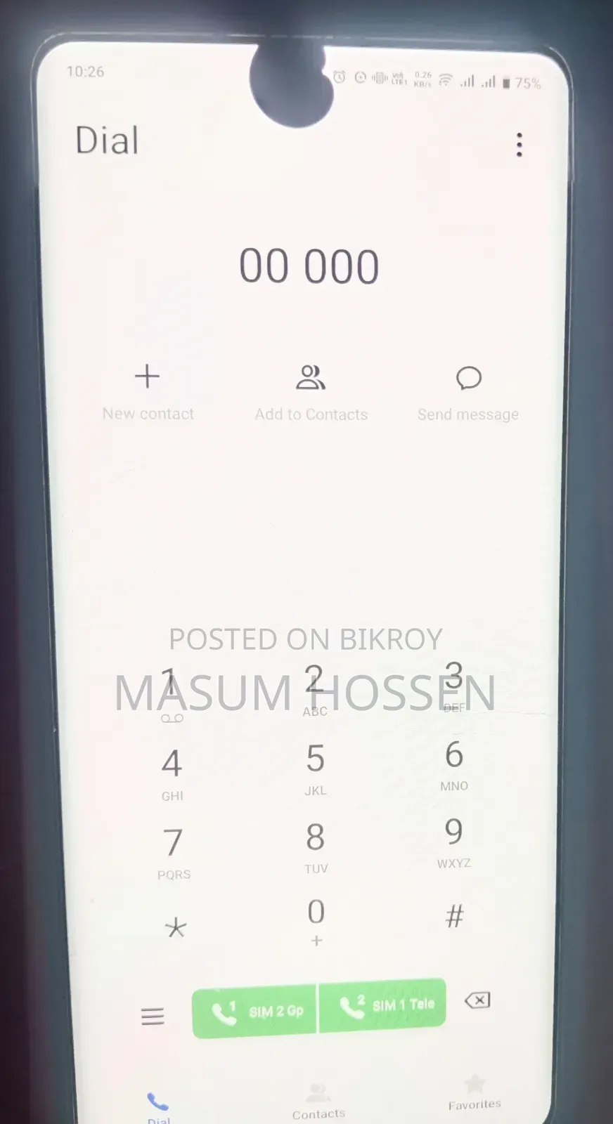 ভিভো টি২ (ভারত) ১২৮ জিবি ব্ল্যাক