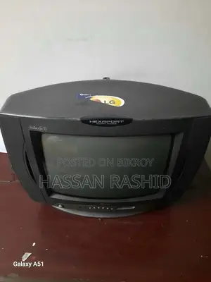 14-Inch LG Original Korean Hexapart Version CRT TV Vintage