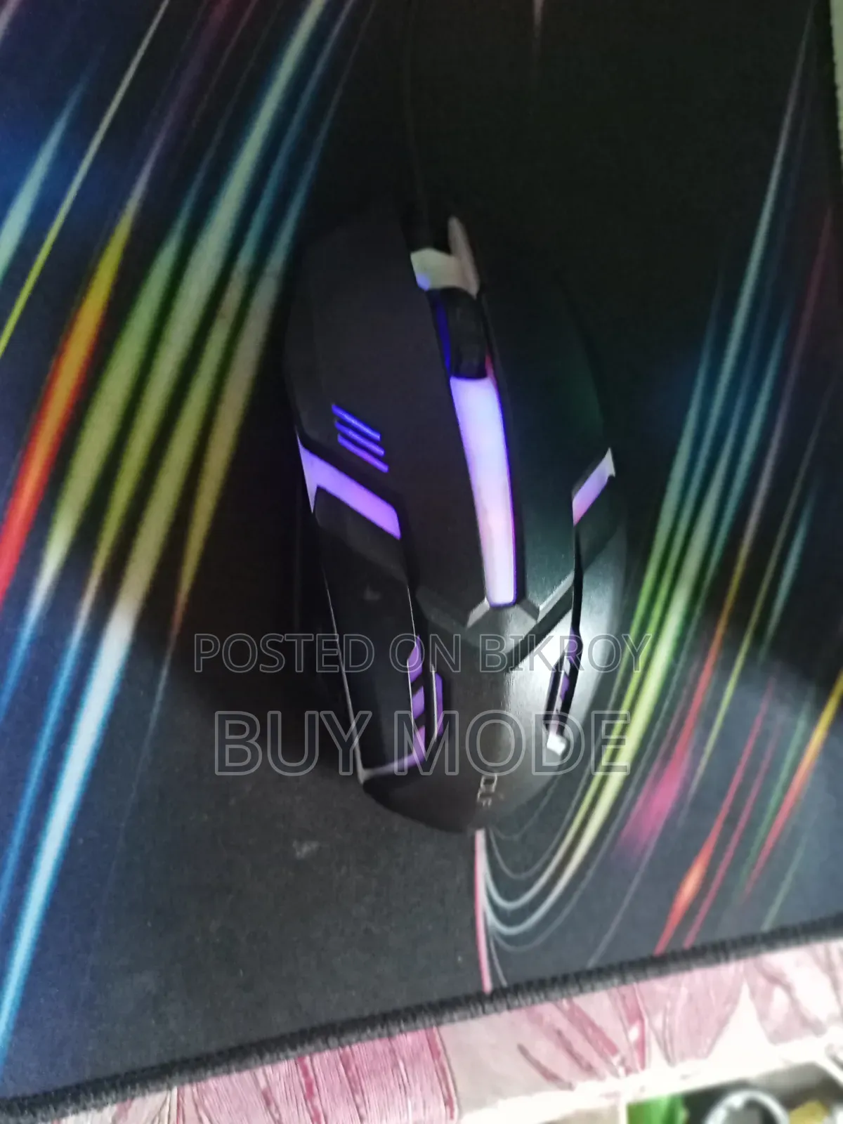 T-Wolf V1 1200 DPI Gaming Mouse With RGB Backlit