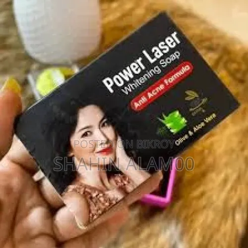 Power Laser Whitening Soap 90gm