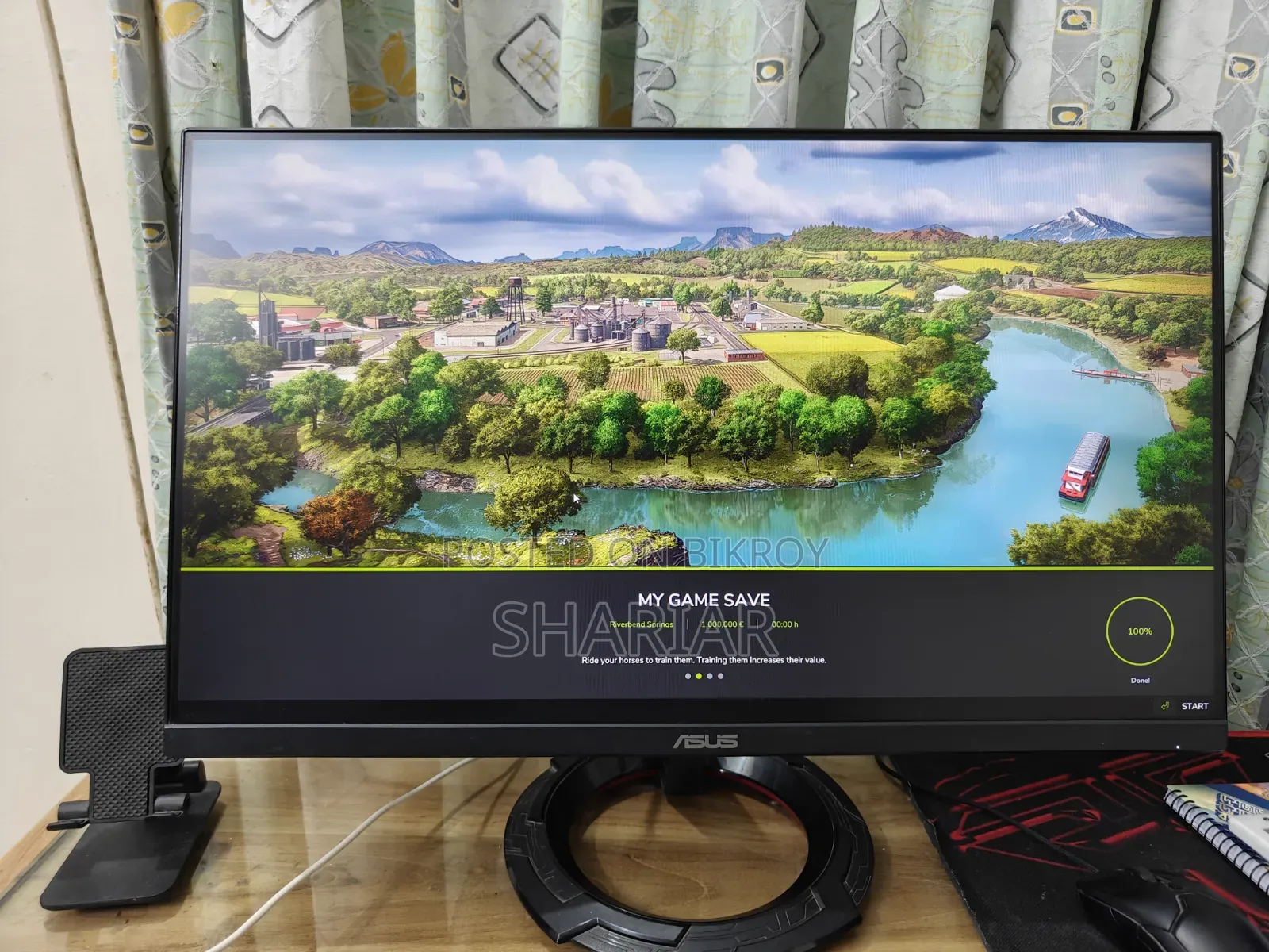 ASUS TUF VG249Q1R 24′′ IPS 165Hz Gaming Monitor
