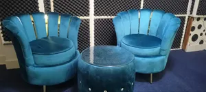 Brand new royal velvet sofa set and tea table for sale!