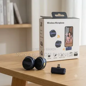SX21-New 2-in-1 Wireless Lavalier Microphone - Mobile Recording