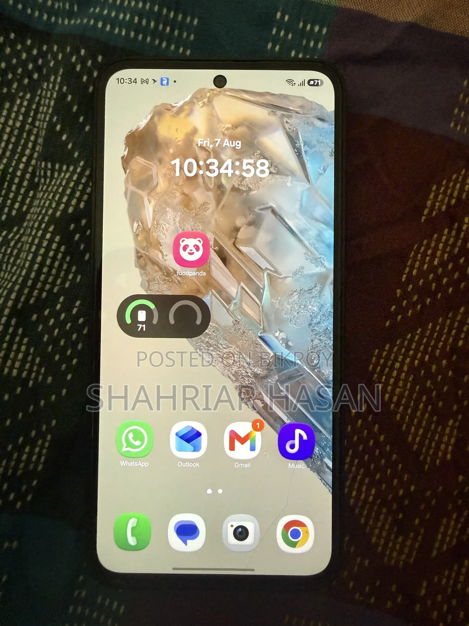 স্যামসাং গ্যালাক্সি এম৩৫ ১২৮ জিবি ব্লু