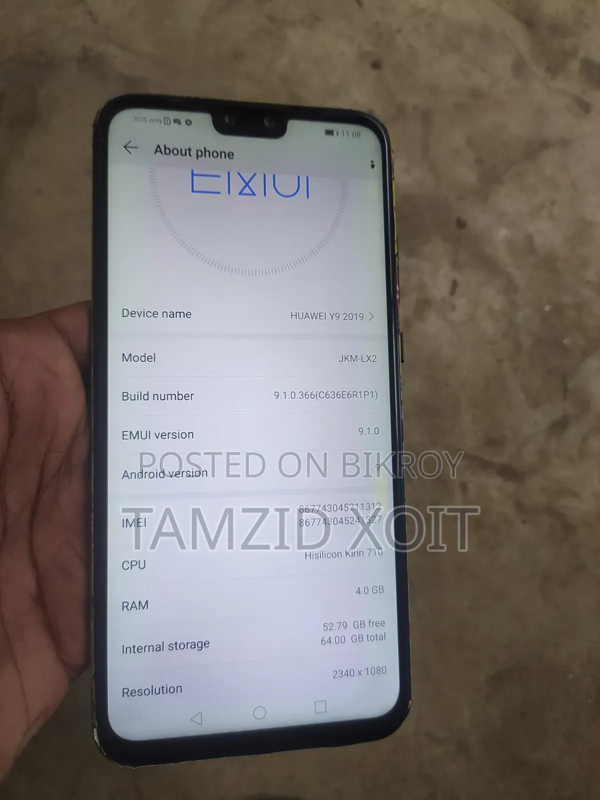 Huawei Y9 2019 64 GB Orange
