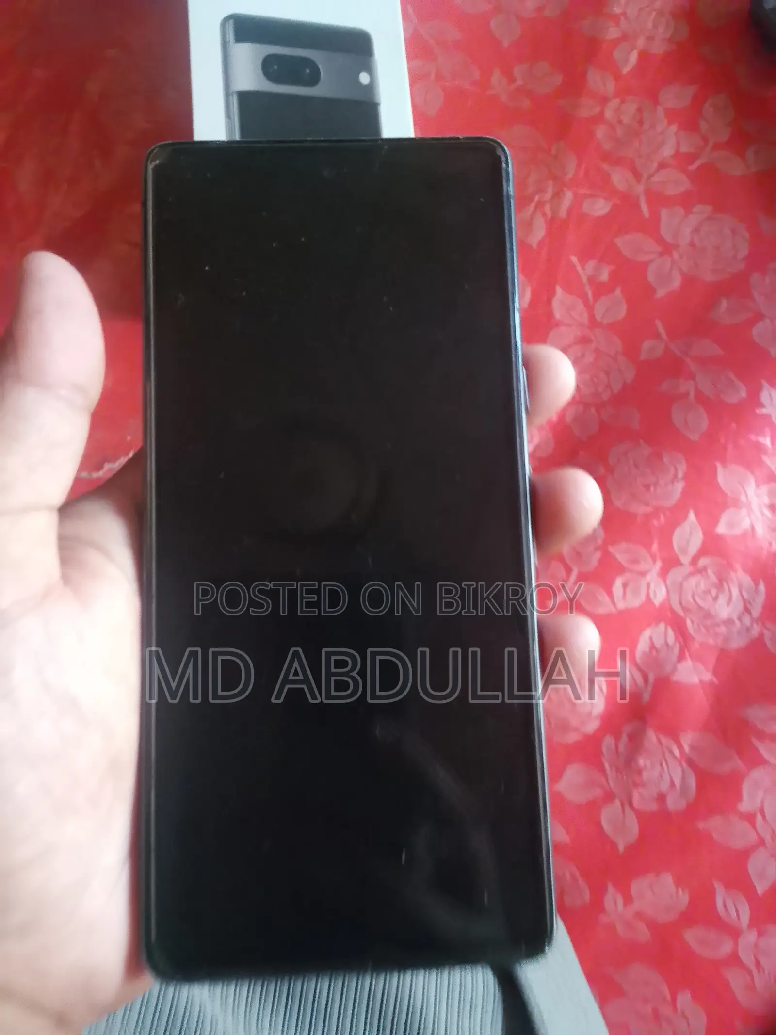 গুগল পিক্সেল ৭ ১২৮ জিবি ব্ল্যাক