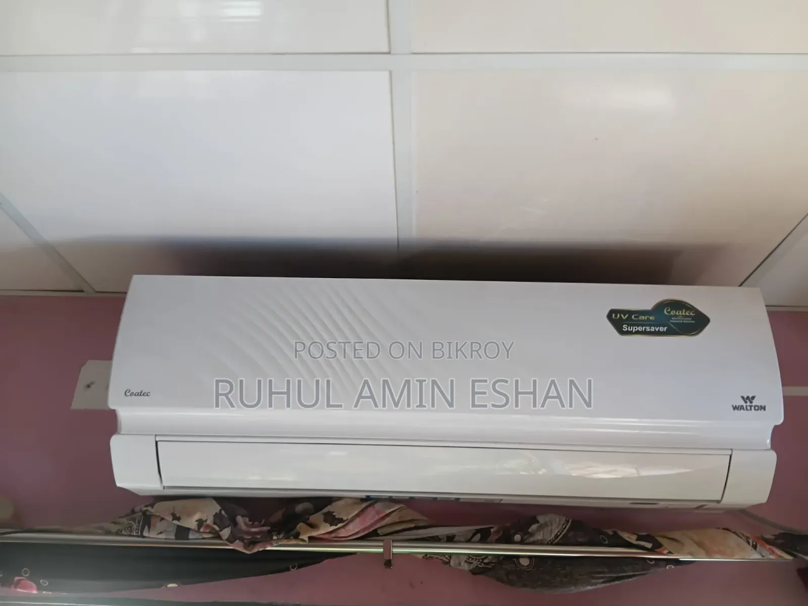 Walton Split Type Airconditioner WIS COATEC Super Saver 18H UV