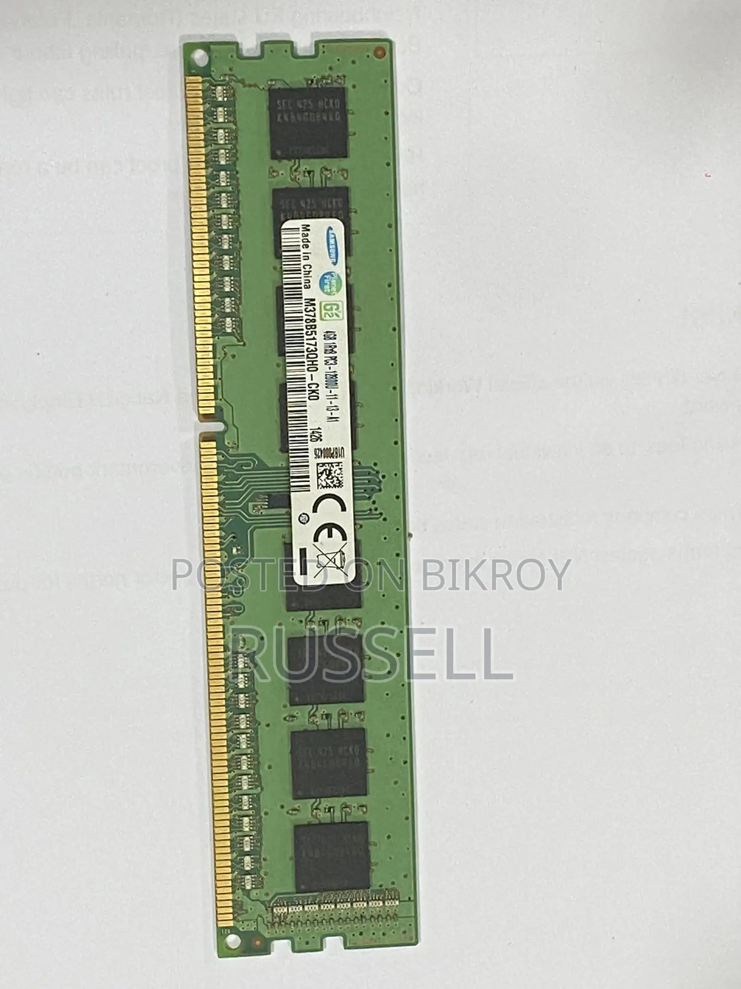 Ram 4 GB for Sell