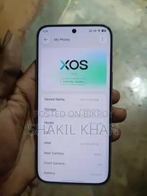 Infinix Note Edge 256 GB Gray