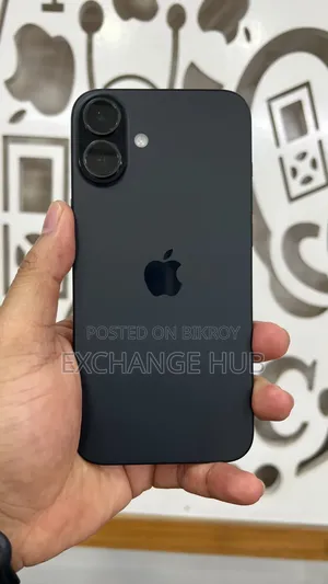 অ্যাপল আইফোন ১৬ প্লাস ১২৮ জিবি ব্ল্যাক