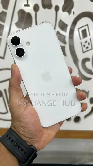 অ্যাপল আইফোন ১৬ প্লাস ১২৮ জিবি সাদা