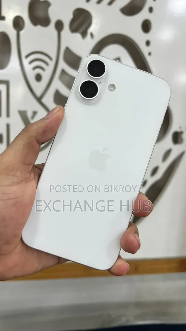 অ্যাপল আইফোন ১৬ প্লাস ১২৮ জিবি সাদা