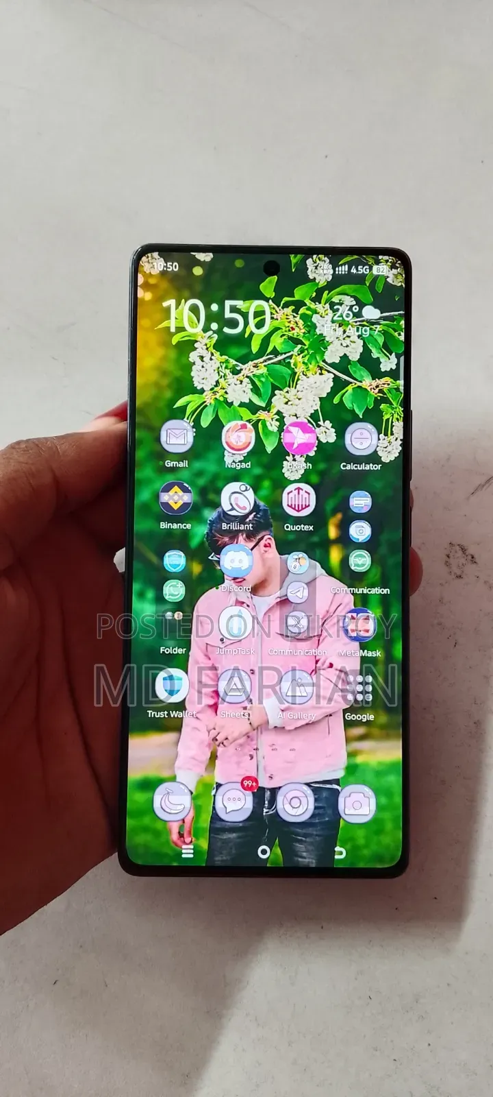 Infinix Note 50 Pro 256 GB Blue