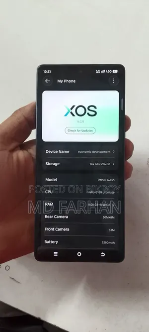 Infinix Note 50 Pro 256 GB Blue