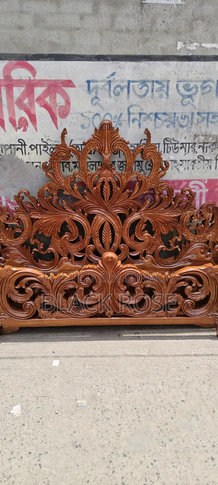 Teak Wood Bed