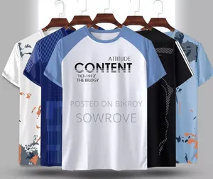 Stylish/Comfortable Sports T-Shirt 5 (Five) Pcs Combo Offer