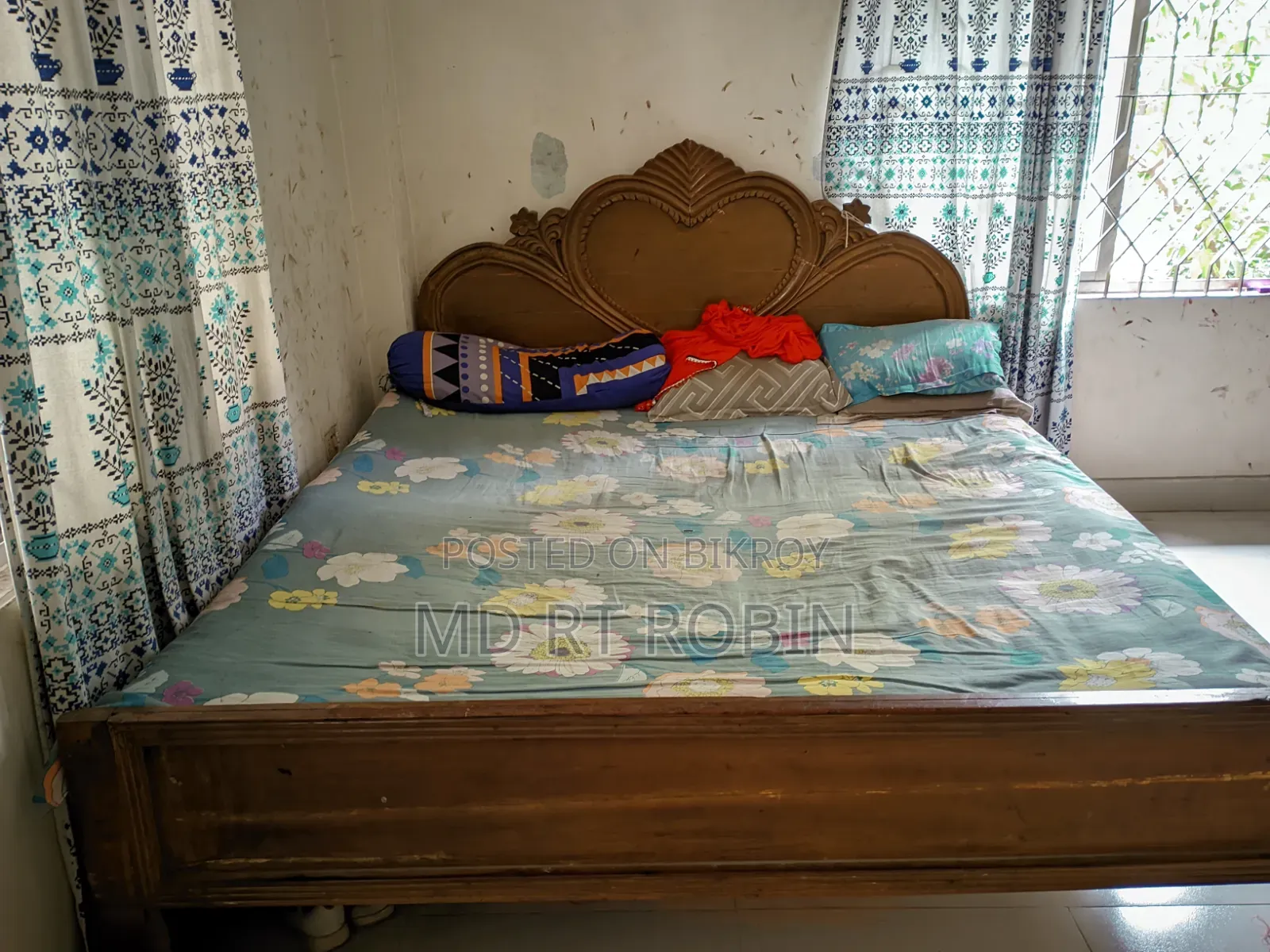 অরিজিনাল কাঠের খাট