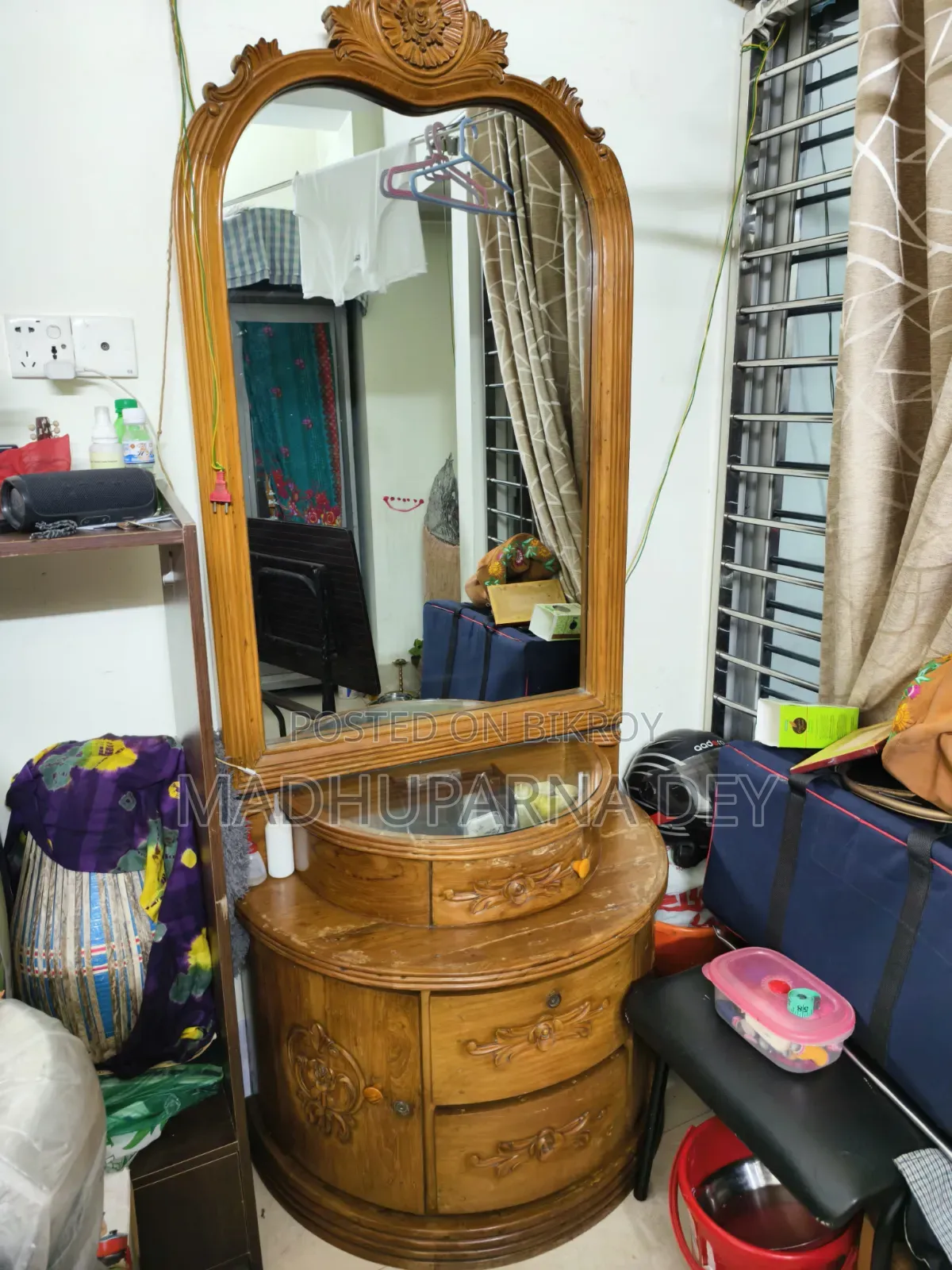 Teak Wood Dressing Table for Sale