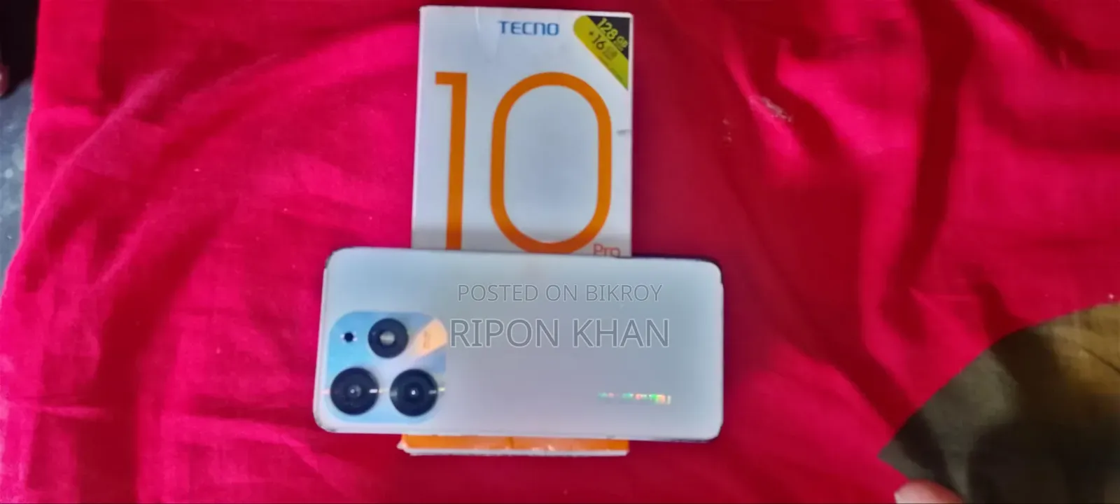 টেকনো স্পার্ক ১০ প্রো ১২৮ জিবি সাদা