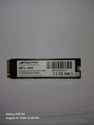 128 GB Nvme SSD
