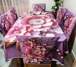 থ্রিডি ডাইনিং টেবিল কাভার সেট নতুন আপডেট
