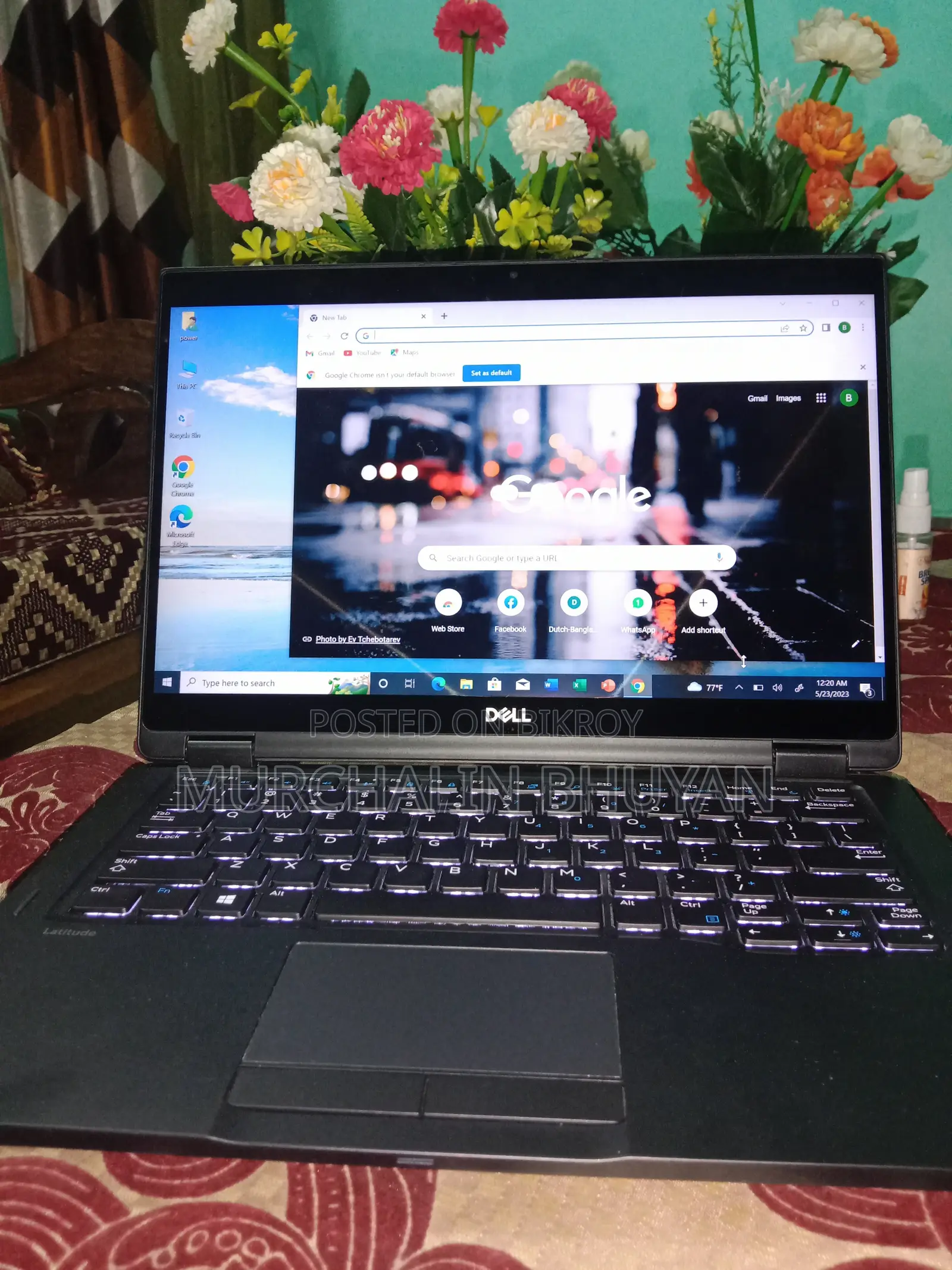 Laptop Dell Latitude 7389 16GB Intel Core I7 SSD 256GB