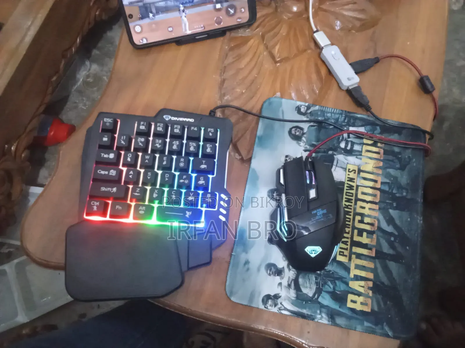 5 in 1 Gaming Combo Set Up