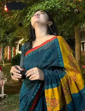 Half Silk Butik Sharee With Blouse Piece