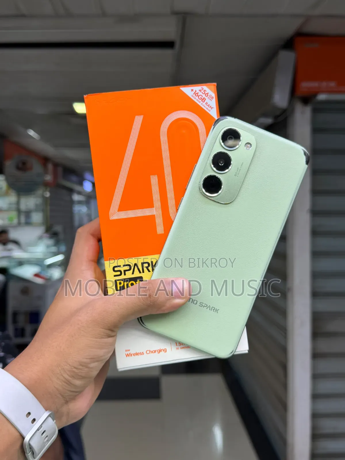 Tecno Spark 40 Pro+ 256 GB Green