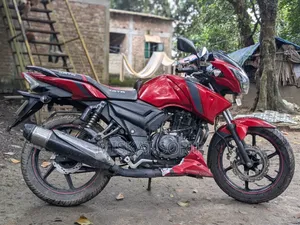New TVS Apache RTR 160 2V 2016 Red