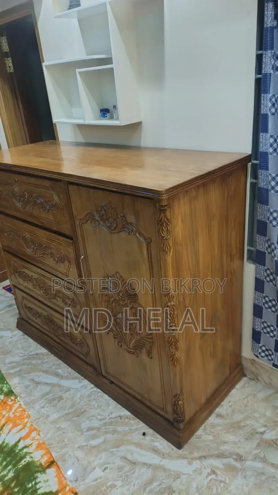 সেগুন কাট দিয়ে তৈরি ৮৯% কন্ডিশন