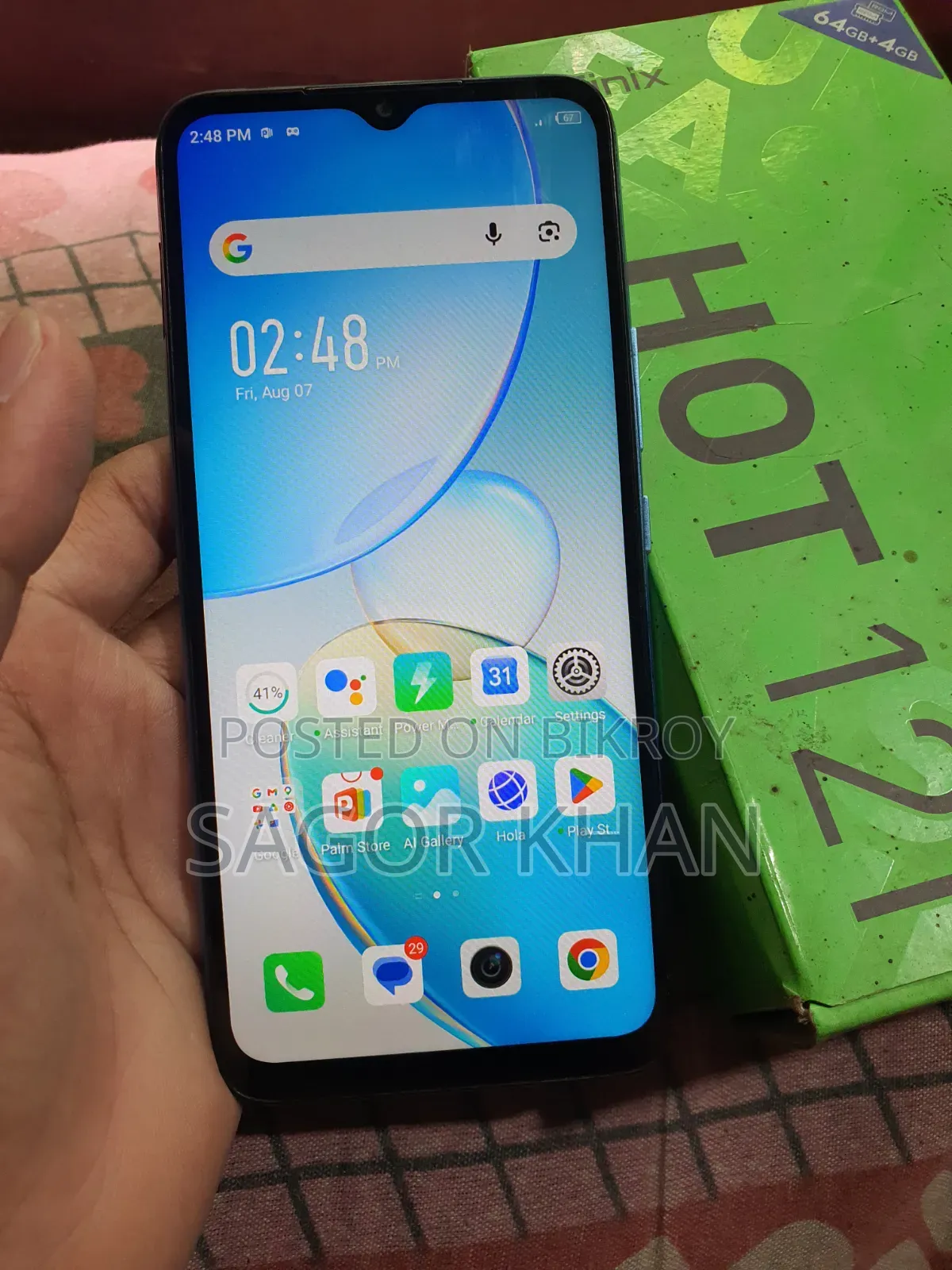 Infinix Hot 12i 64 GB Blue