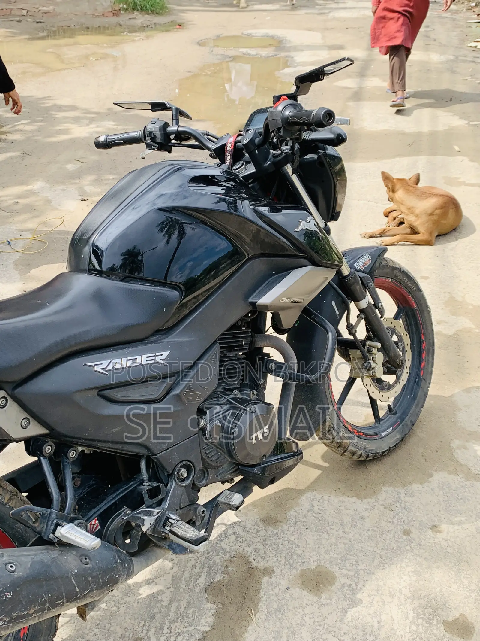 টিভিএস রাইডার ১২৫ ২০২৩ ব্ল্যাক
