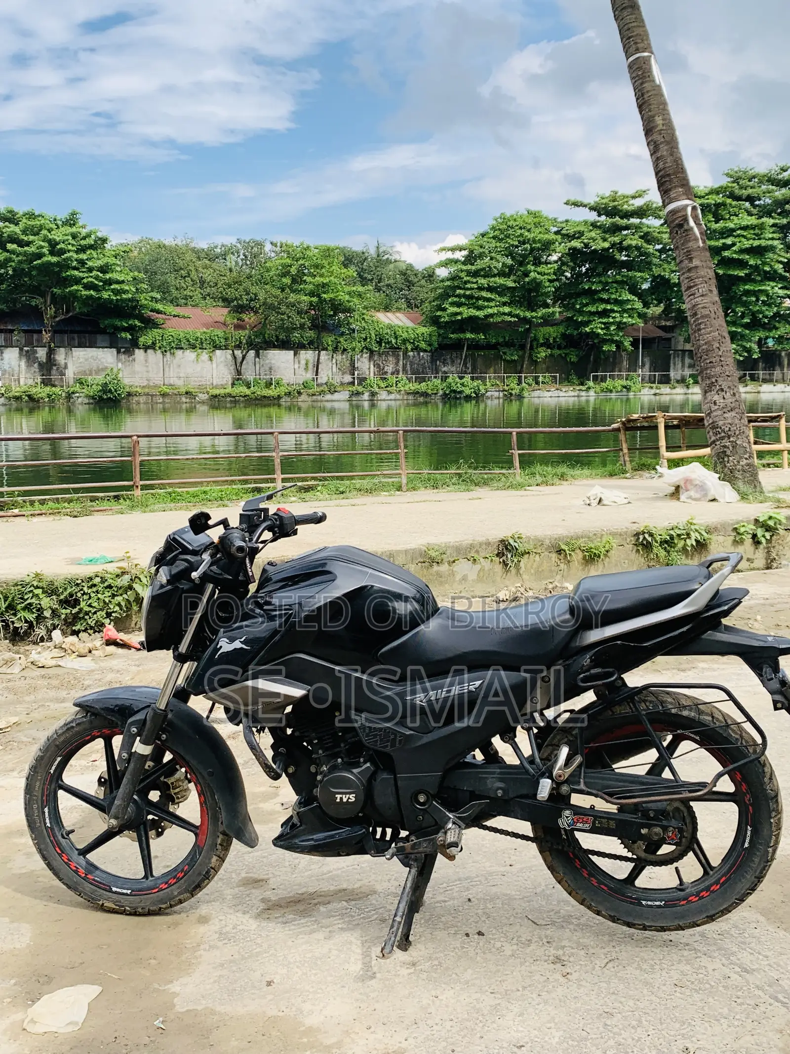 টিভিএস রাইডার ১২৫ ২০২৩ ব্ল্যাক