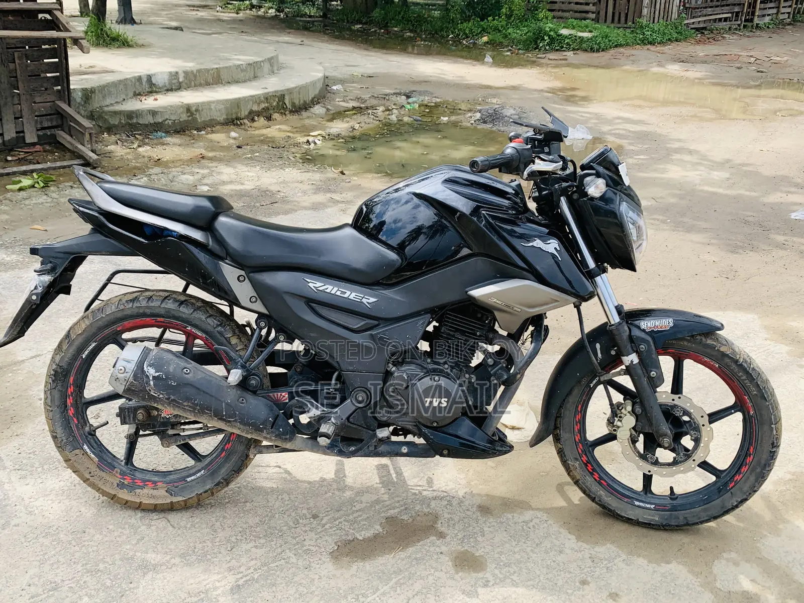 টিভিএস রাইডার ১২৫ ২০২৩ ব্ল্যাক